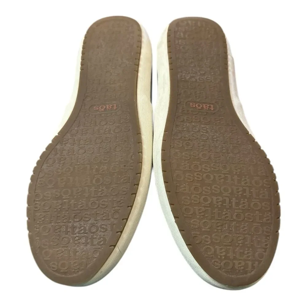 Taos Dandy Blue Canvas Slip-on Women's Sneakers 8